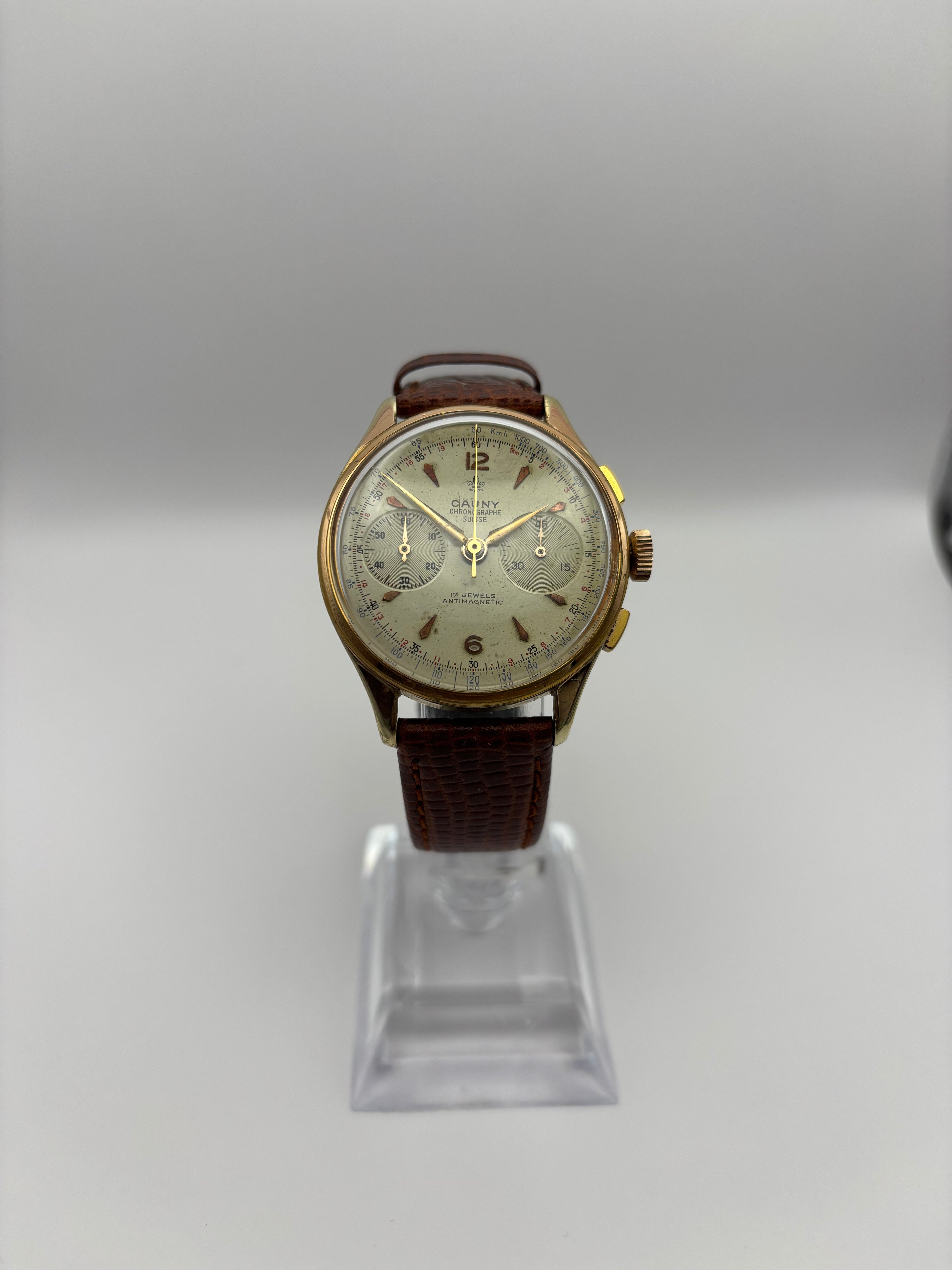 Montre Cauny Prima – Chronographe Vintage
