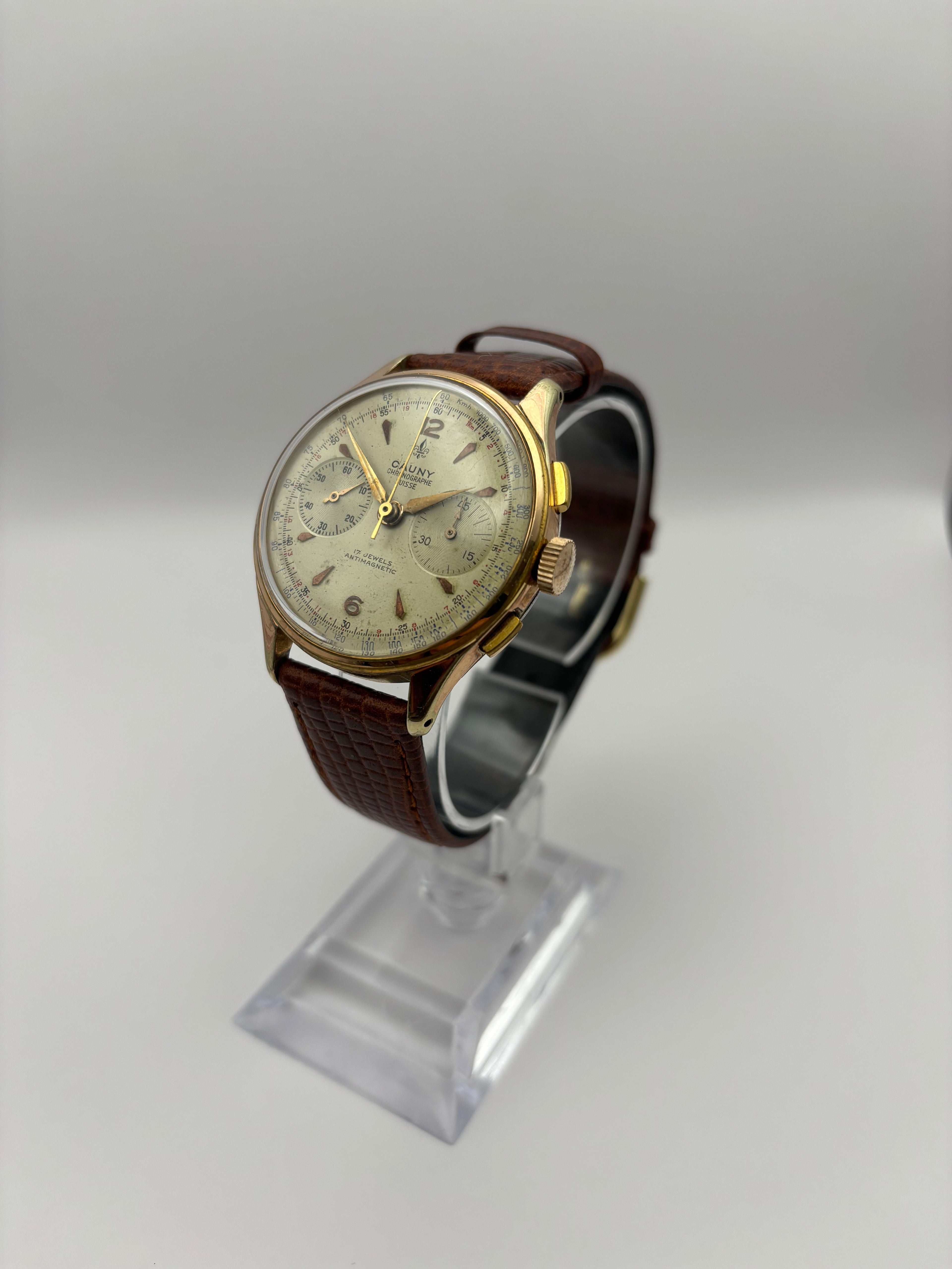 Montre Cauny Prima – Chronographe Vintage