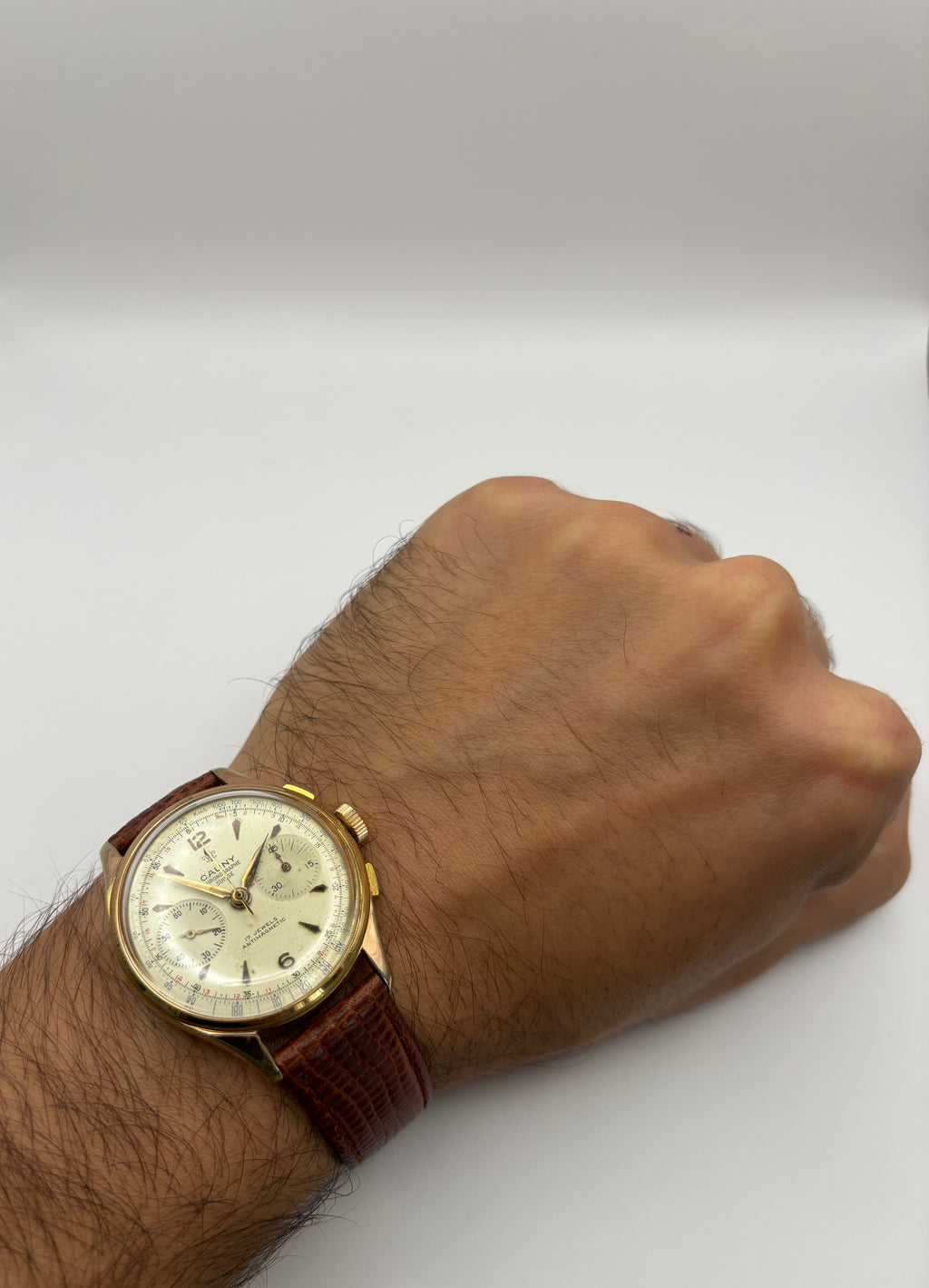 Montre Cauny Prima – Chronographe Vintage