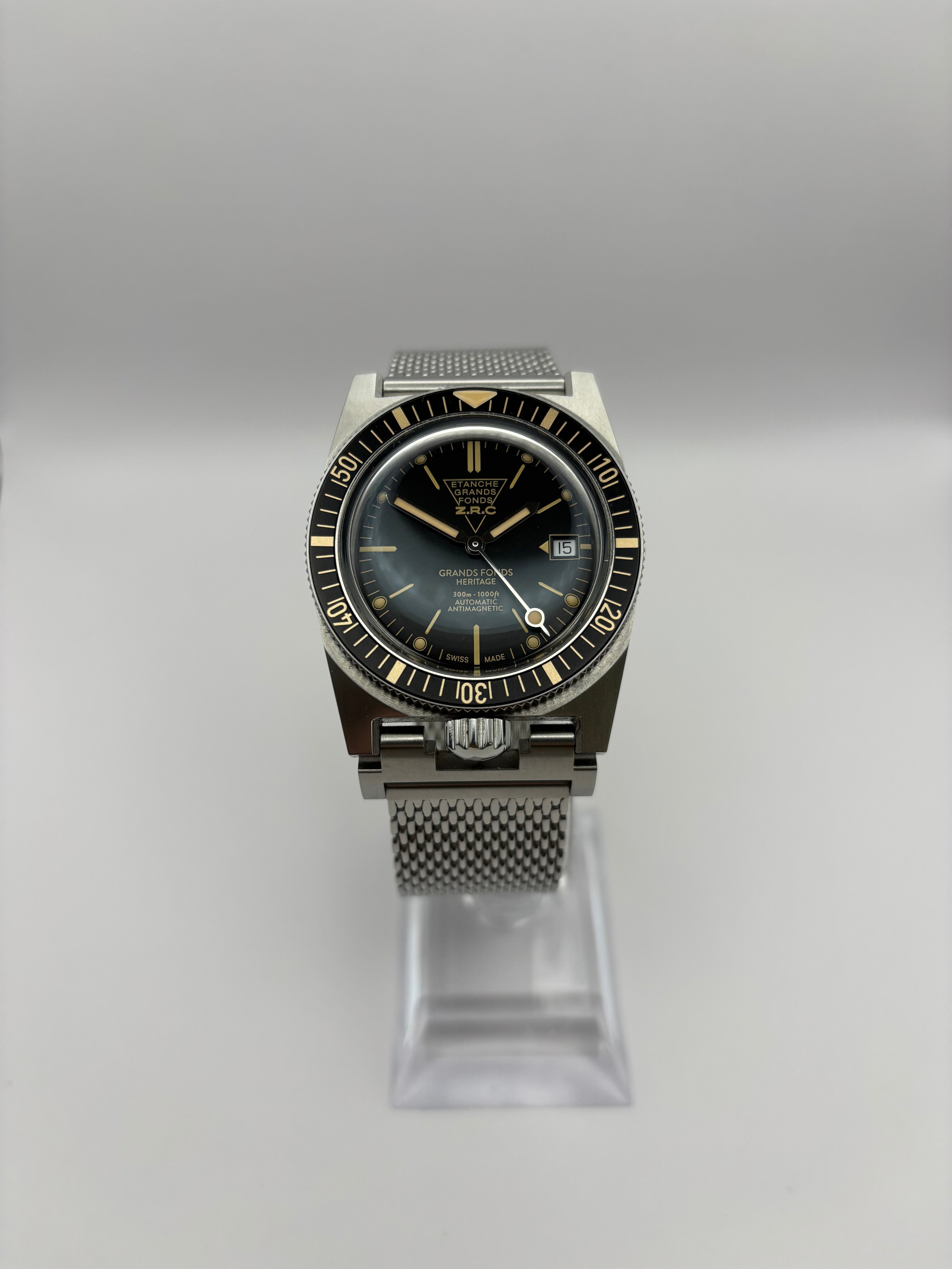 Montre ZRC Grand Fonds Heritage – Comme neuve – Full Set