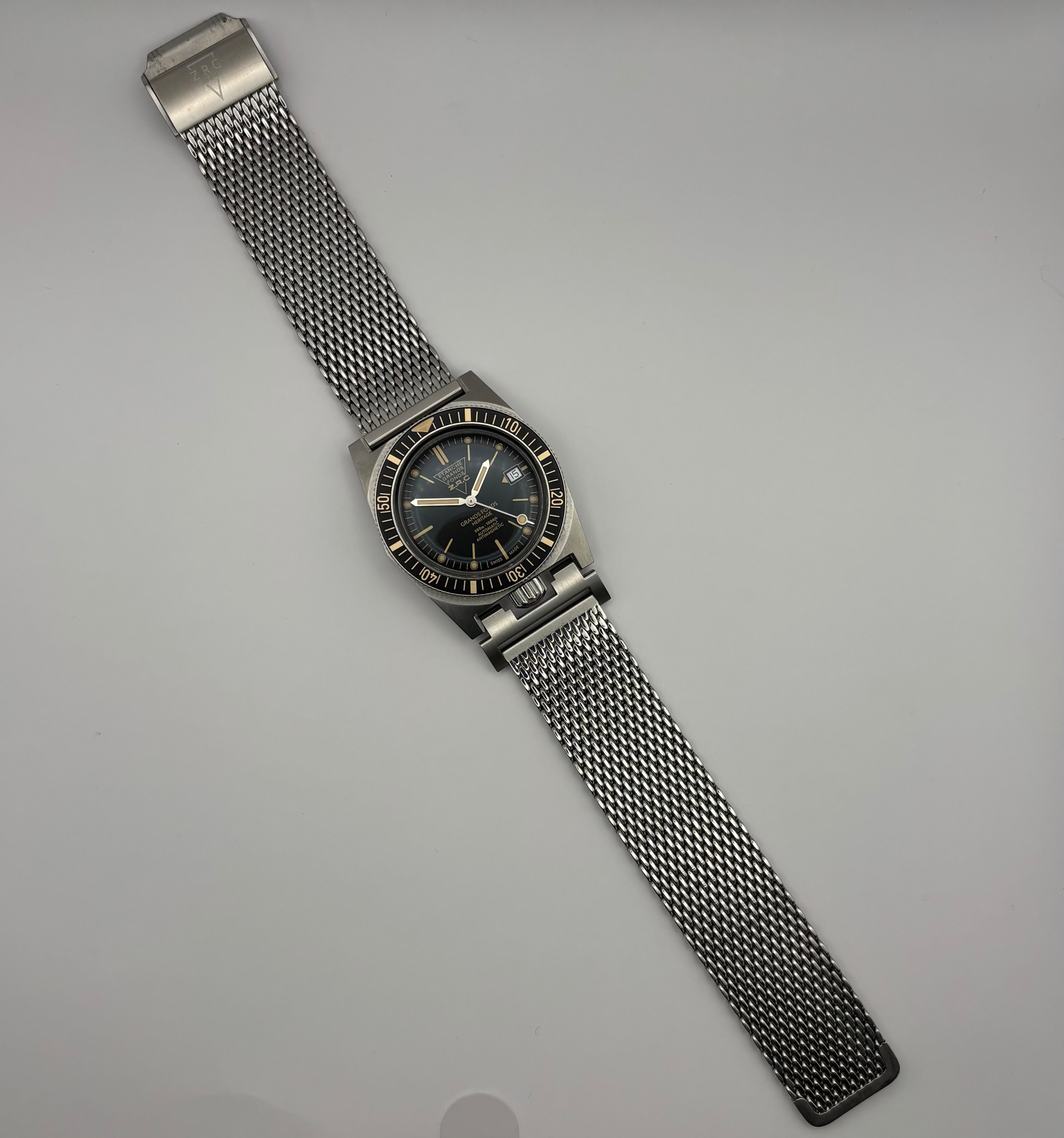 Montre ZRC Grand Fonds Heritage – Comme neuve – Full Set