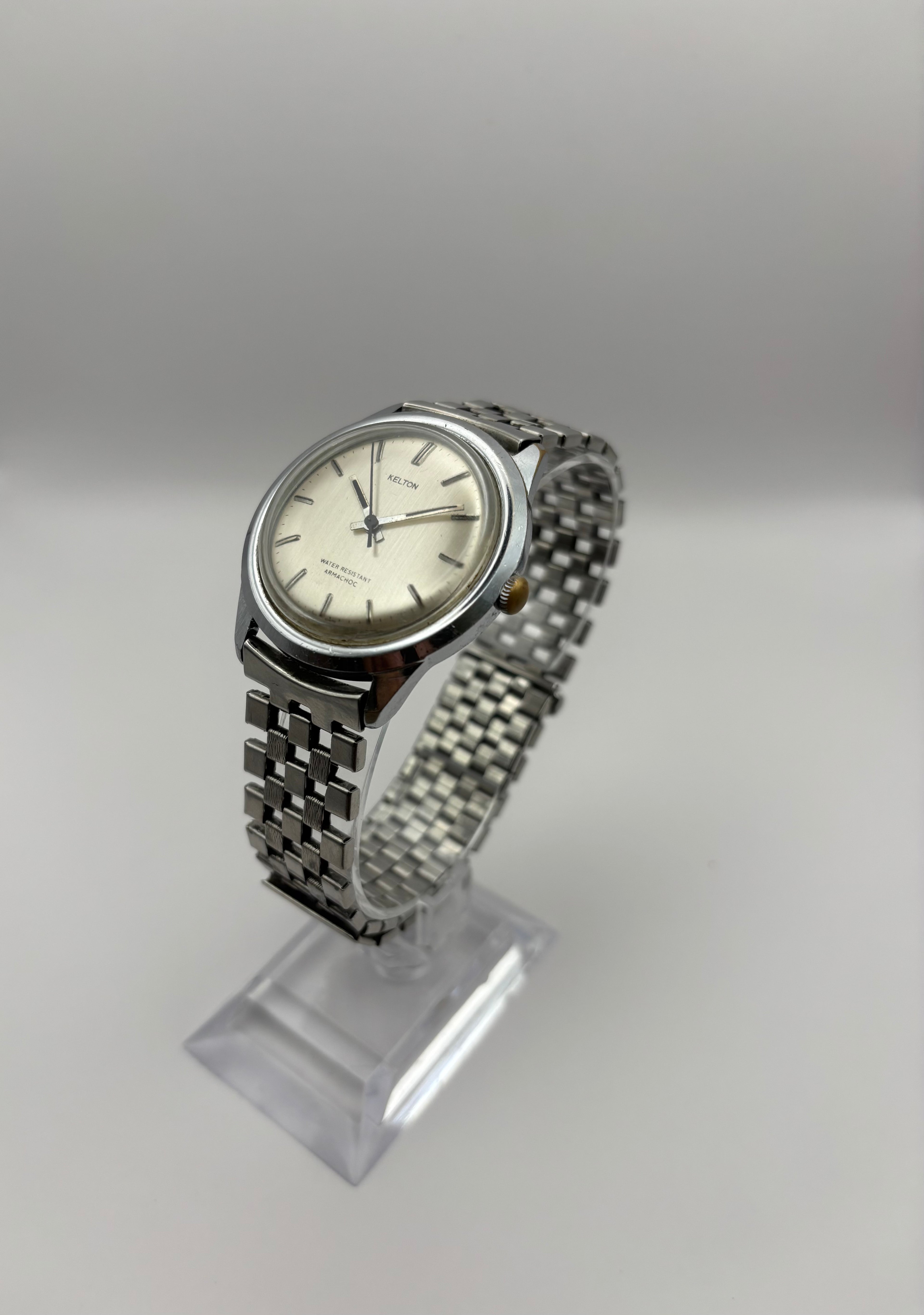 Montre Kelton – Antichoc – Fond Lin – Vintage