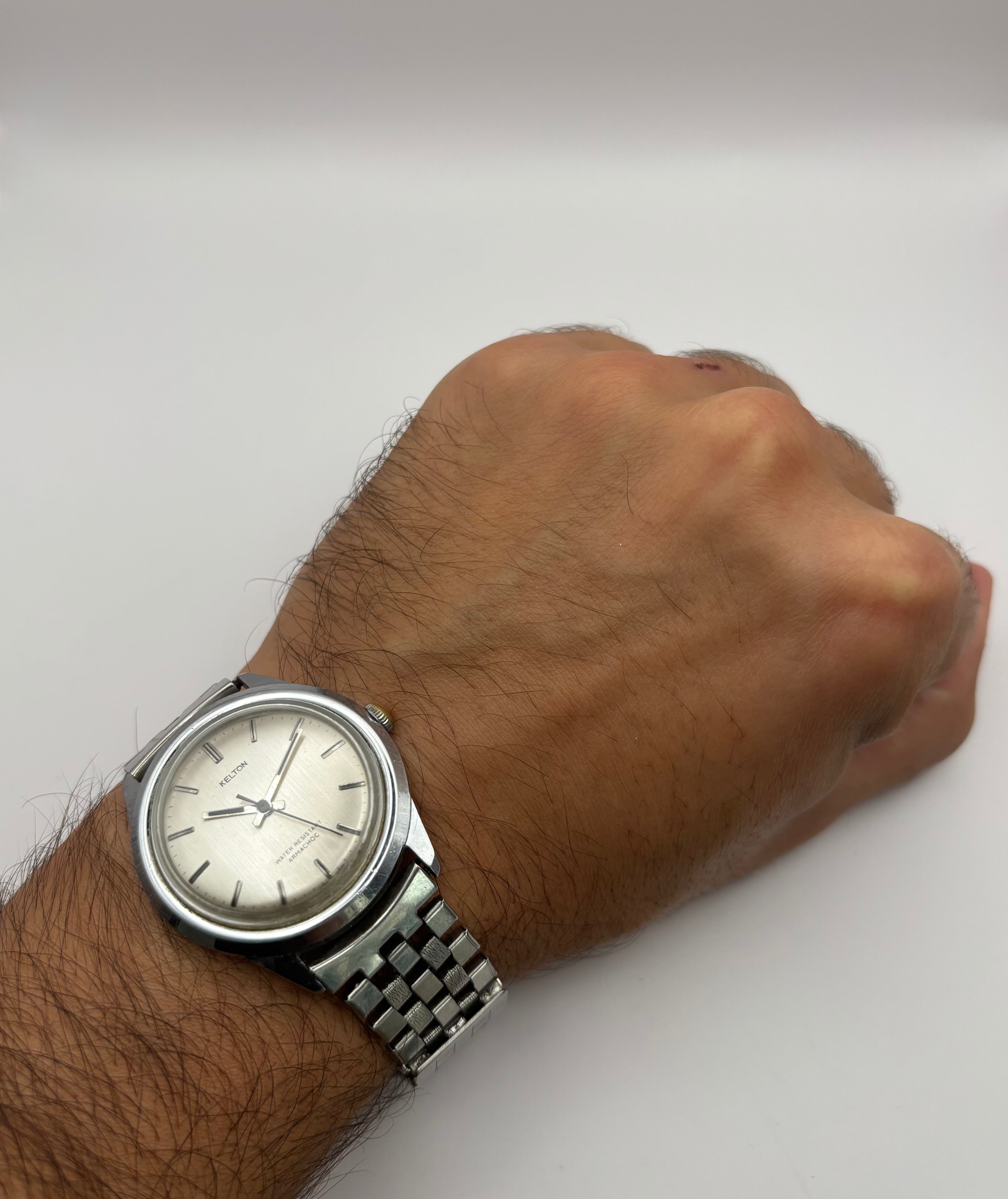 Montre Kelton – Antichoc – Fond Lin – Vintage