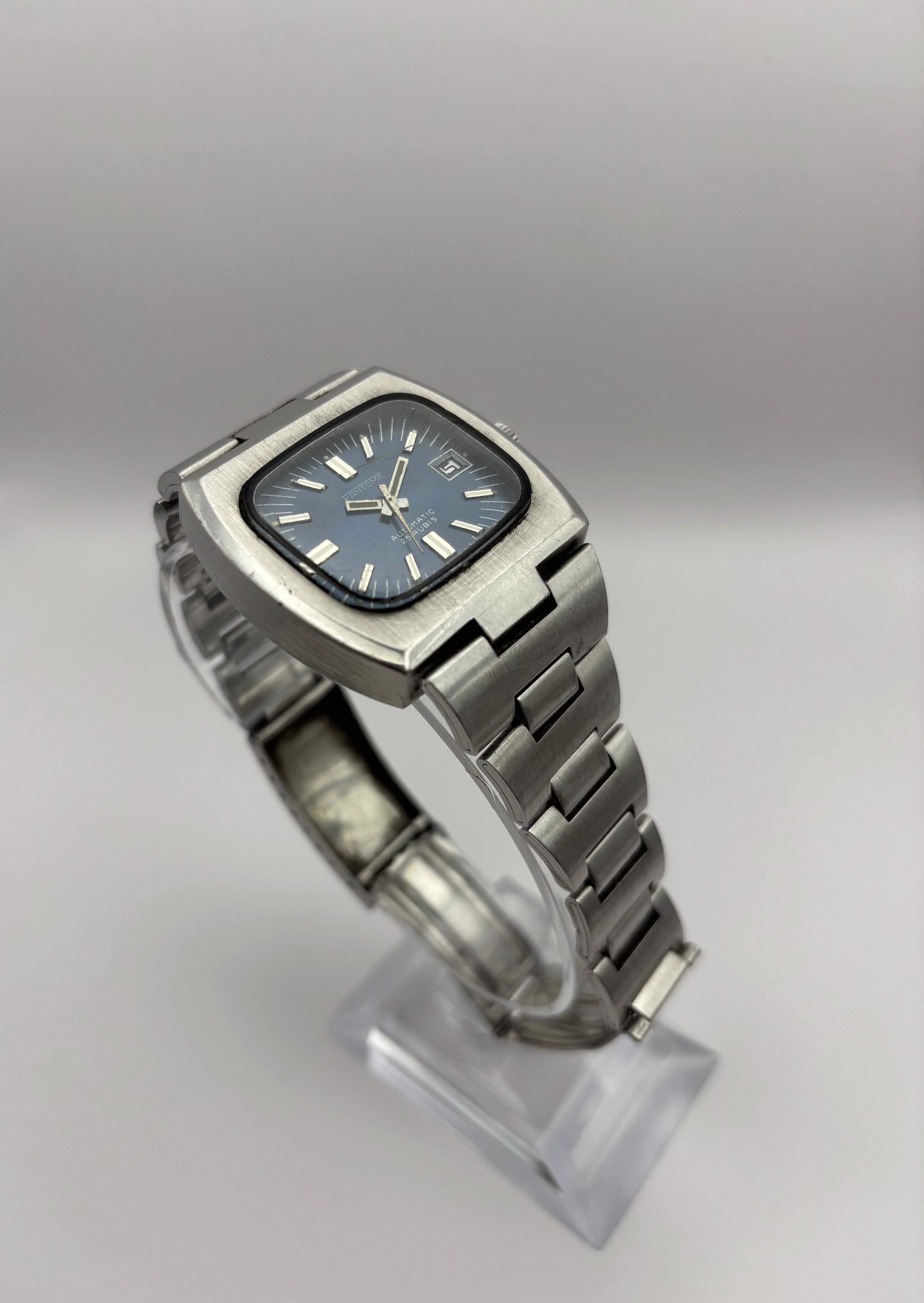 Montre Fantom – Style TV Dial – Vintage Années 70