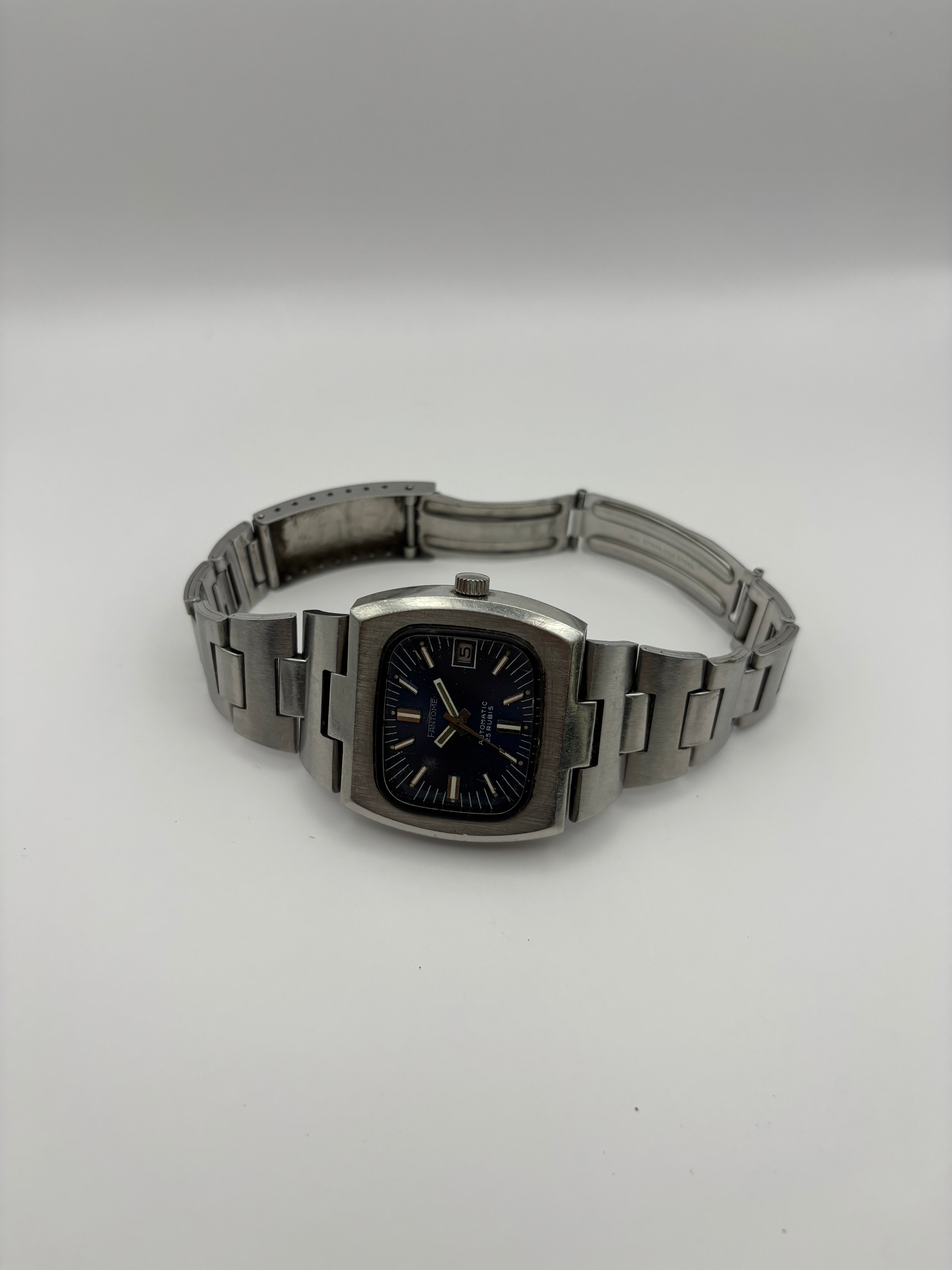 Montre Fantom – Style TV Dial – Vintage Années 70