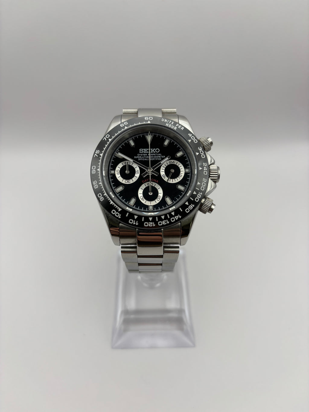 Seiko Mod – Style Daytona – Chronographe
