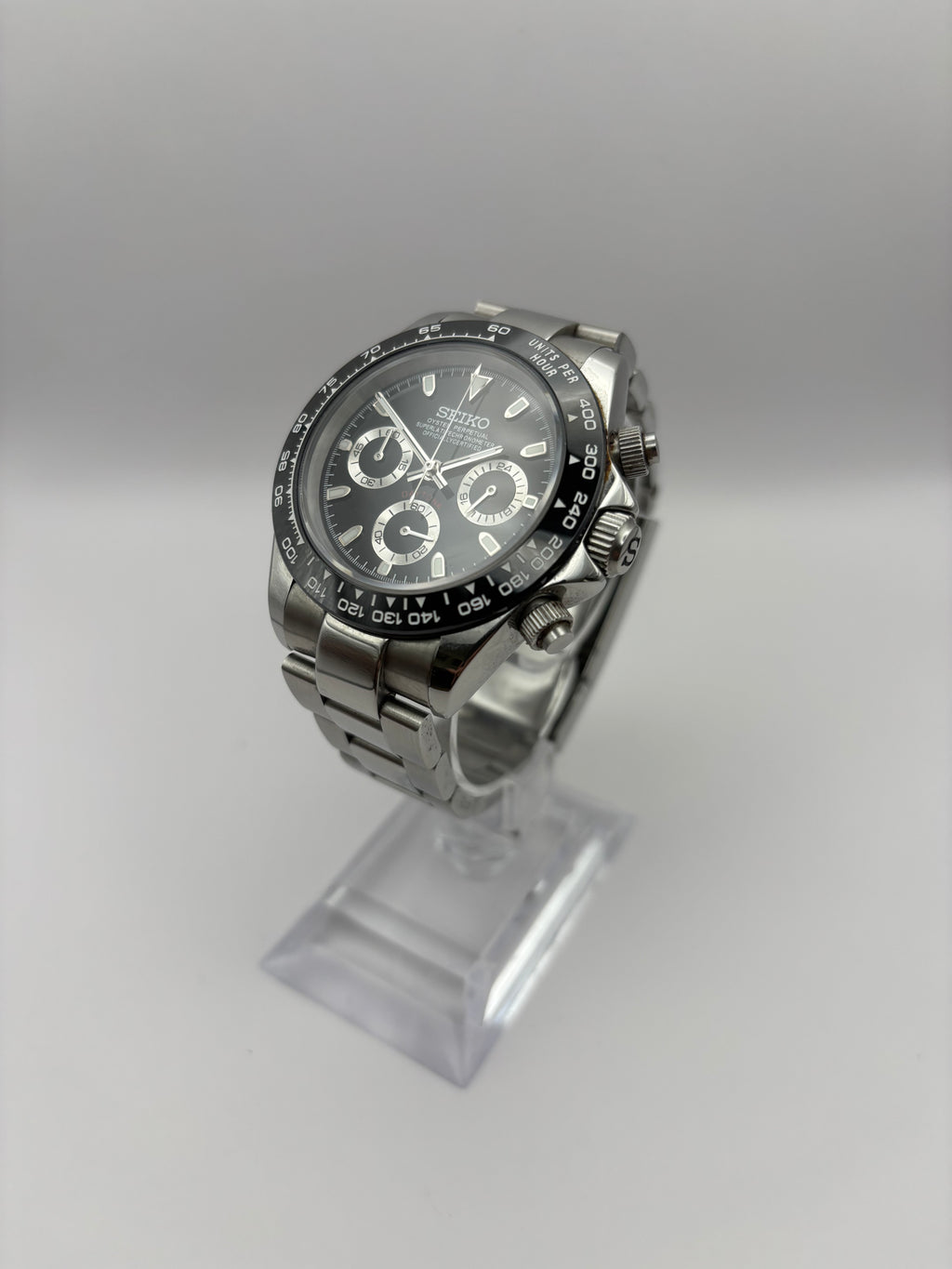 Seiko Mod – Style Daytona – Chronographe