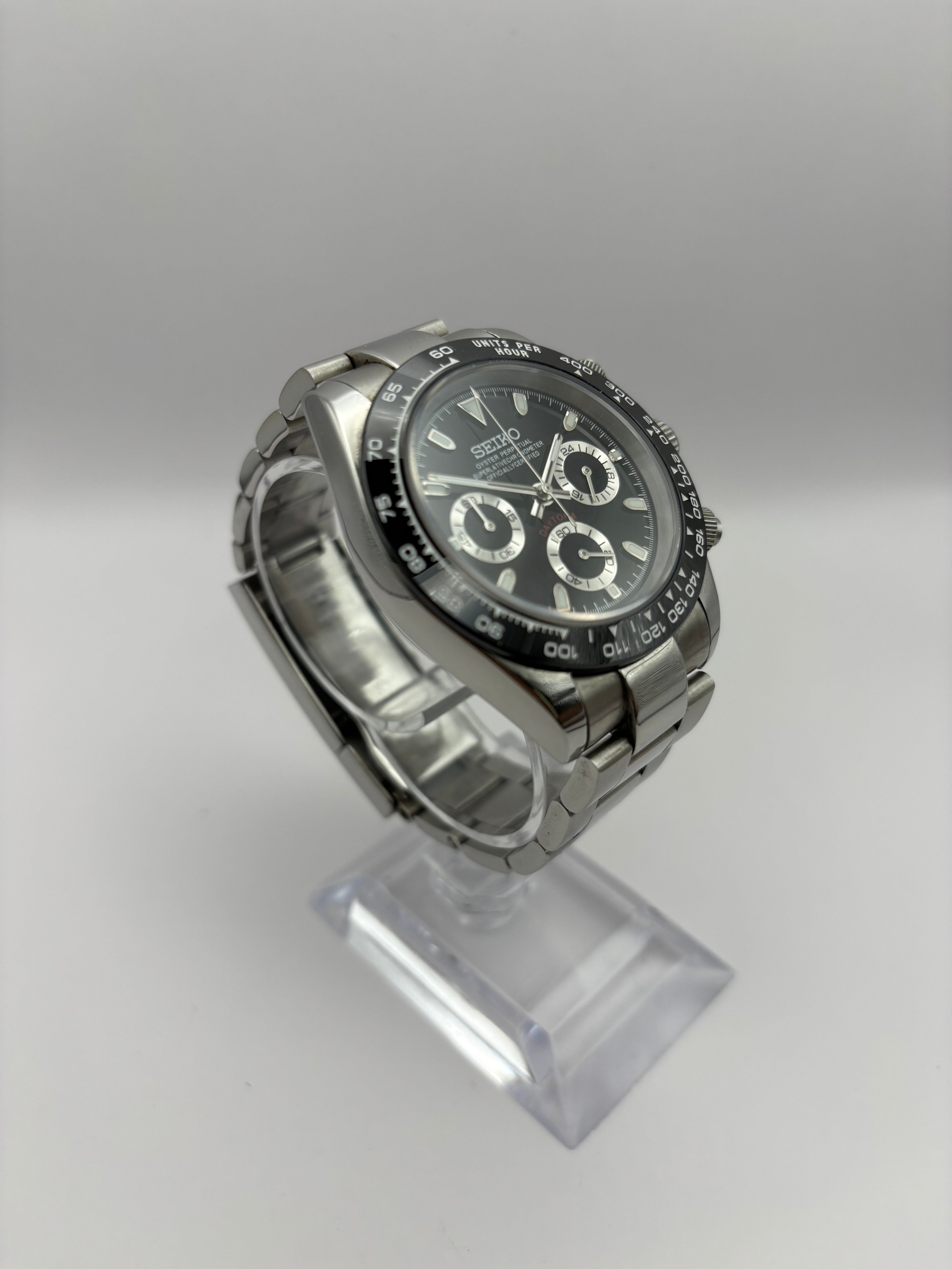 Seiko Mod – Style Daytona – Chronographe