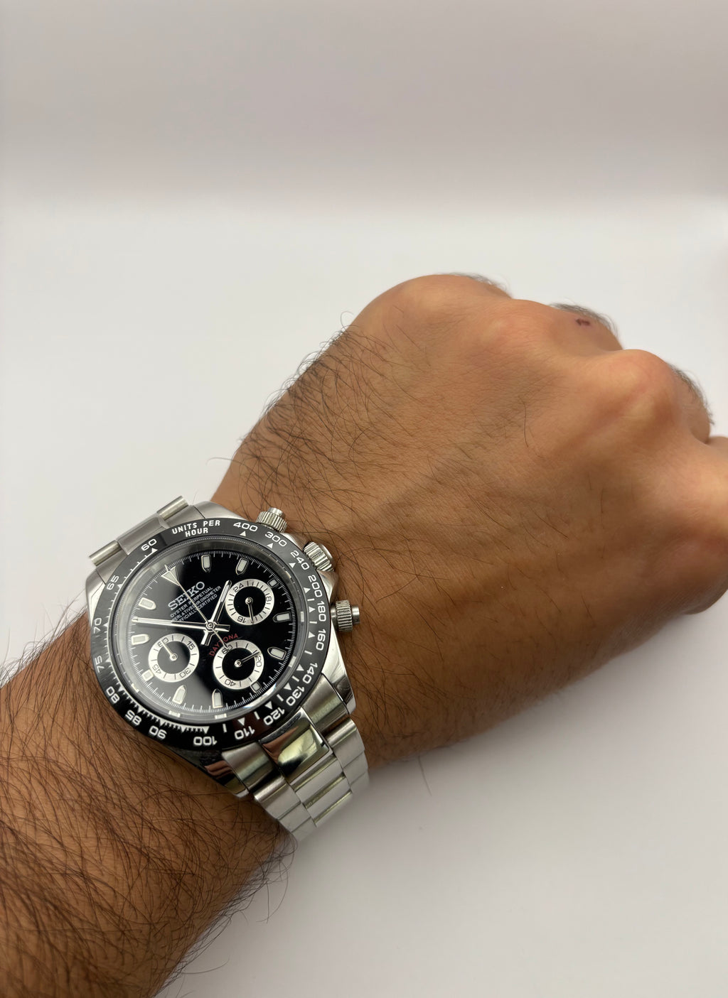 Seiko Mod – Style Daytona – Chronographe