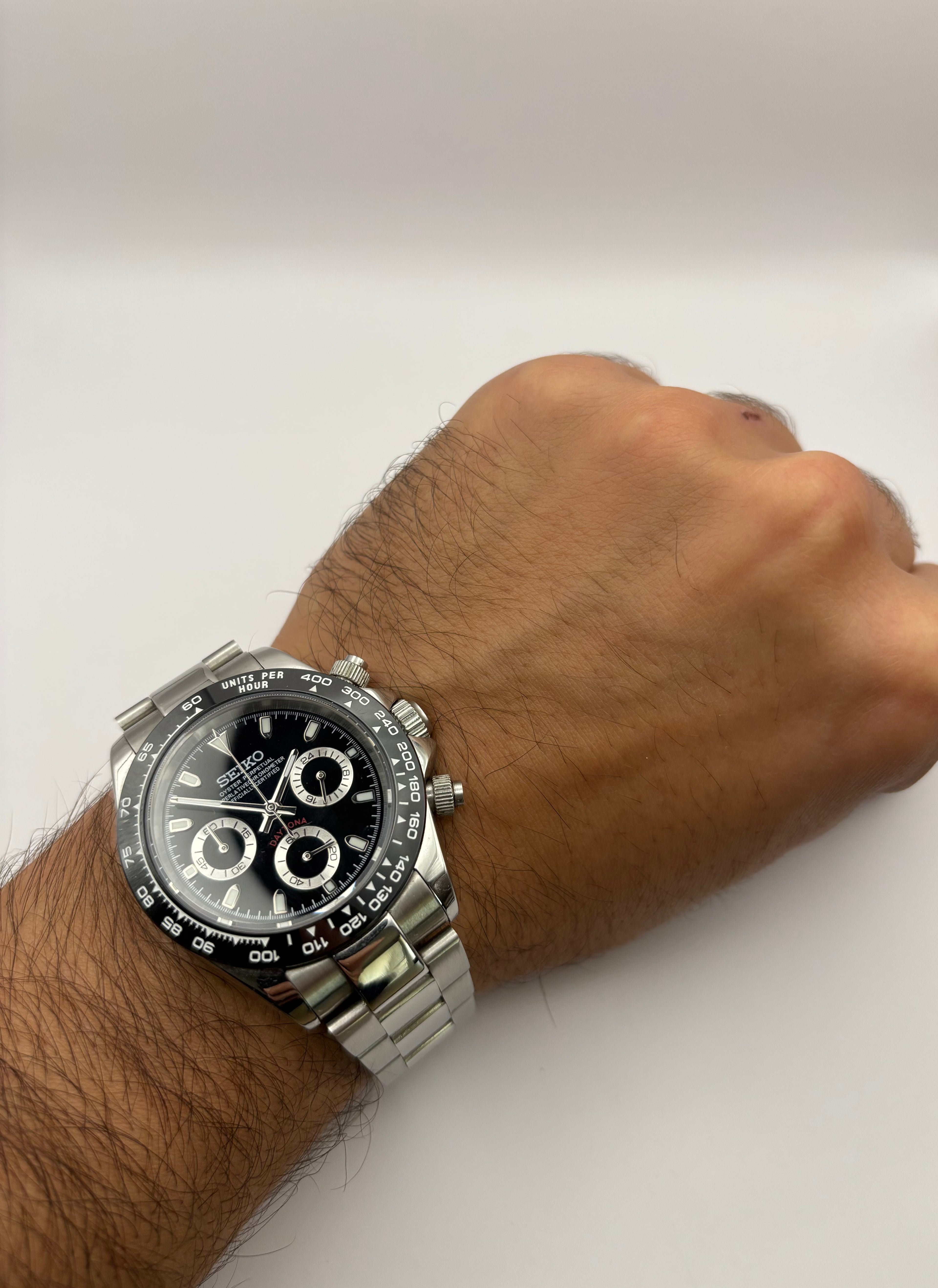 Seiko Mod – Style Daytona – Chronographe
